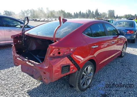 2017 Hyundai Elantra Limited from USA, damaged, VIN 5NPD84LF8HH074864